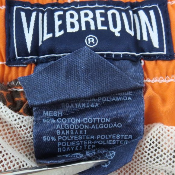 Vilebrequin Large Swim Trunks Turtles Sz 28"- 30"" - Picture 5 of 5